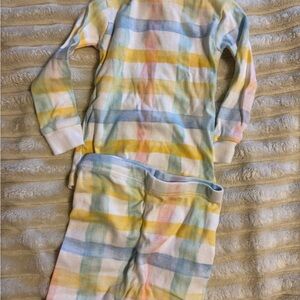 Colorful Striped Kids Easter Pajamas